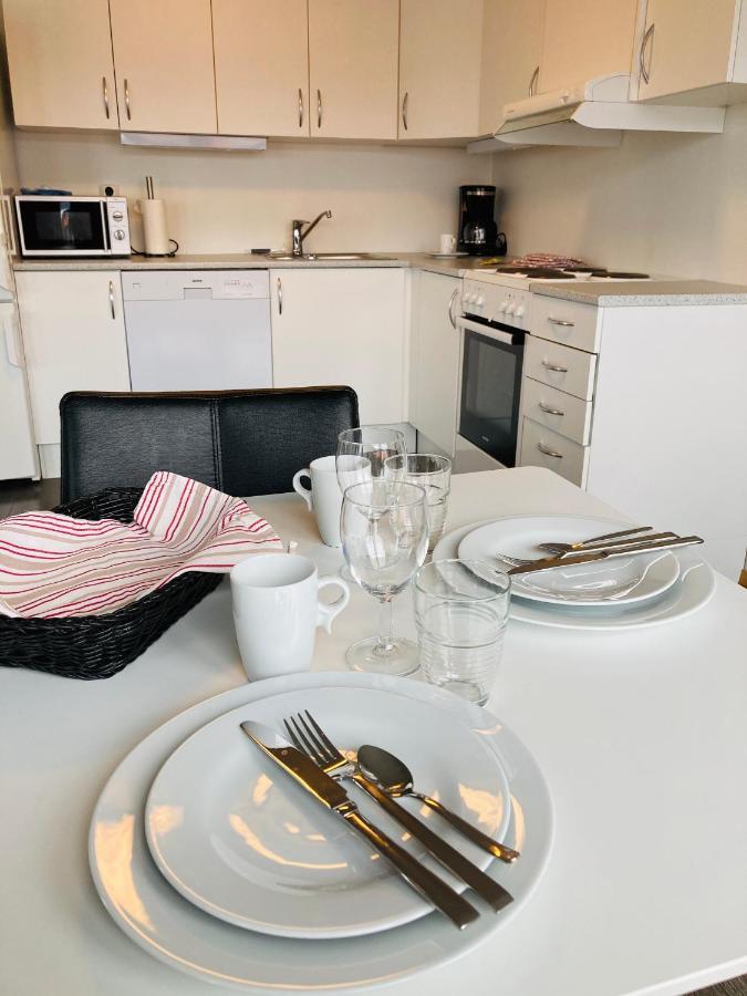 האוגסונד Flotmyrgarden Apartment Hotel מראה חיצוני תמונה