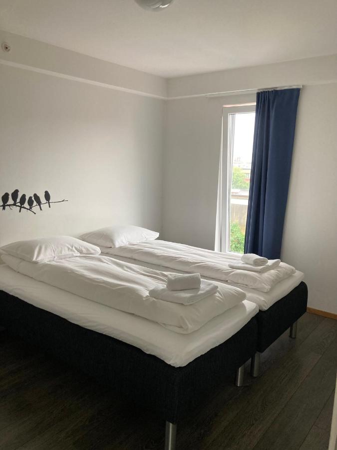 האוגסונד Flotmyrgarden Apartment Hotel מראה חיצוני תמונה