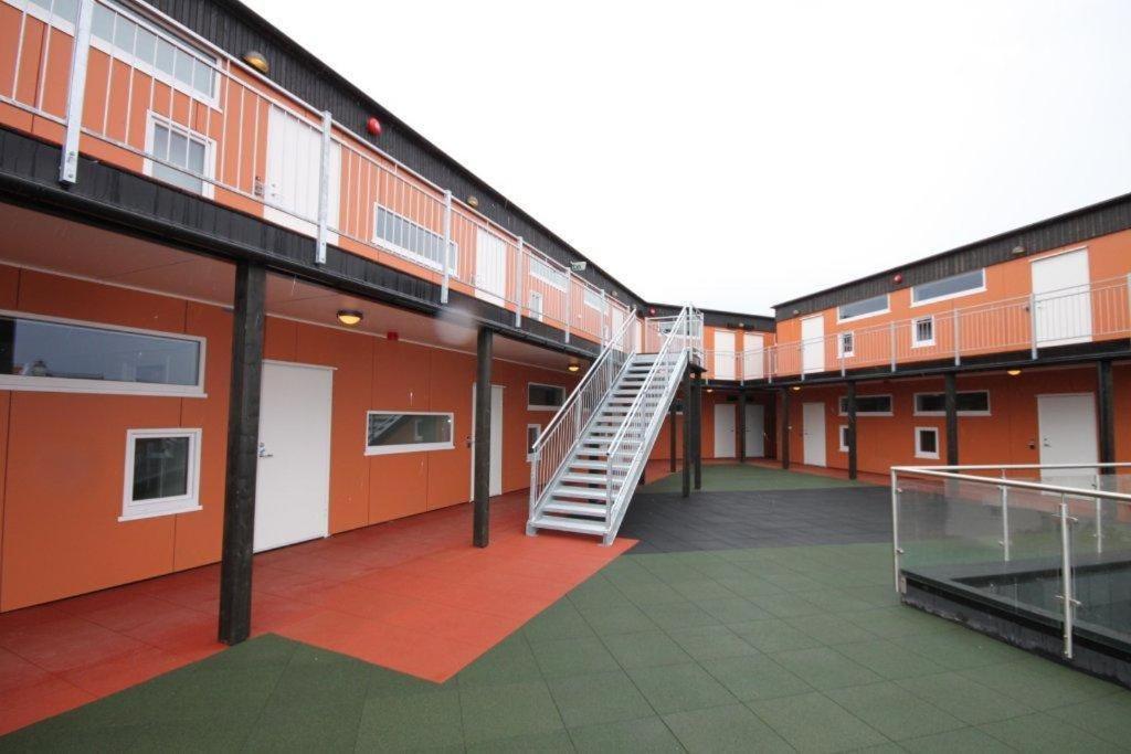 האוגסונד Flotmyrgarden Apartment Hotel מראה חיצוני תמונה